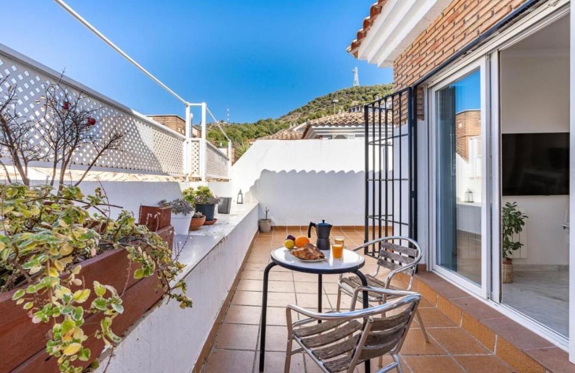 格拉纳达Casa Con Piscina Comunitaria En Albayzin Alto别墅 外观 照片